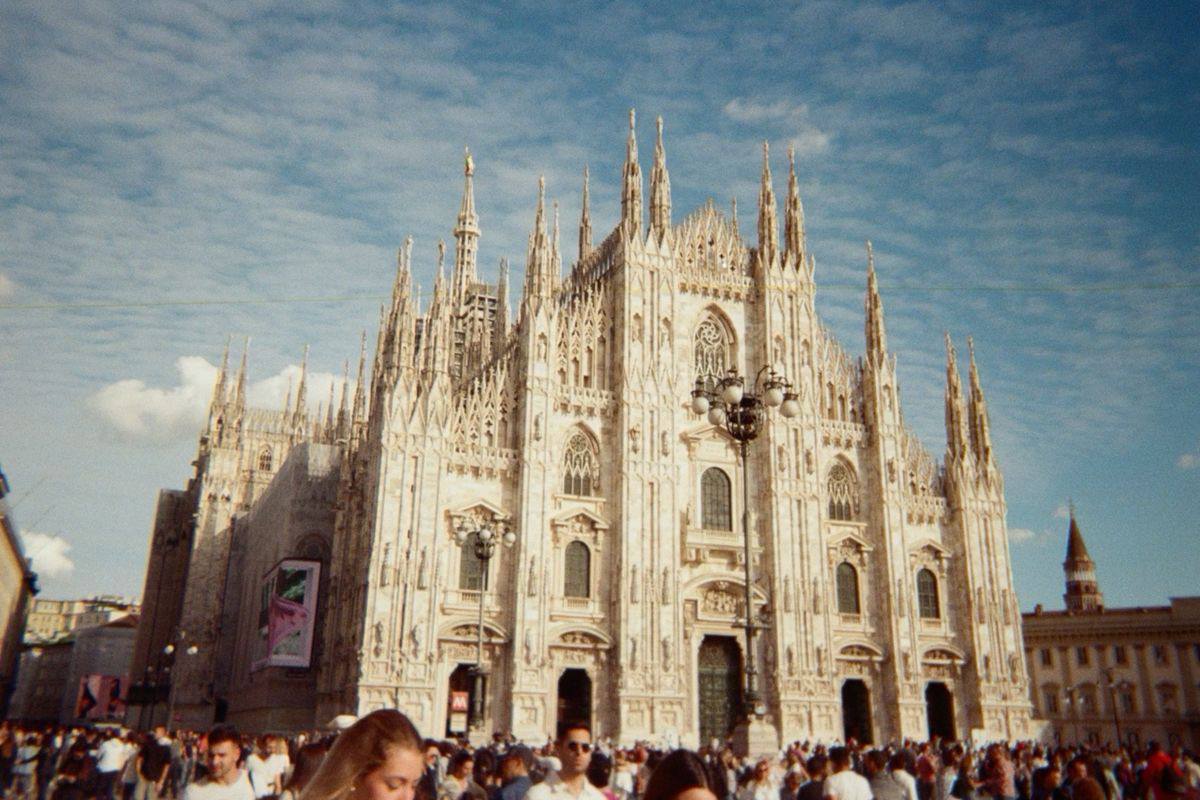 Milan Cathedral and the square in front of it
